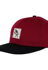 CREATURE Creature 9 to 5 Unstructured Strapback Hat - Maroon