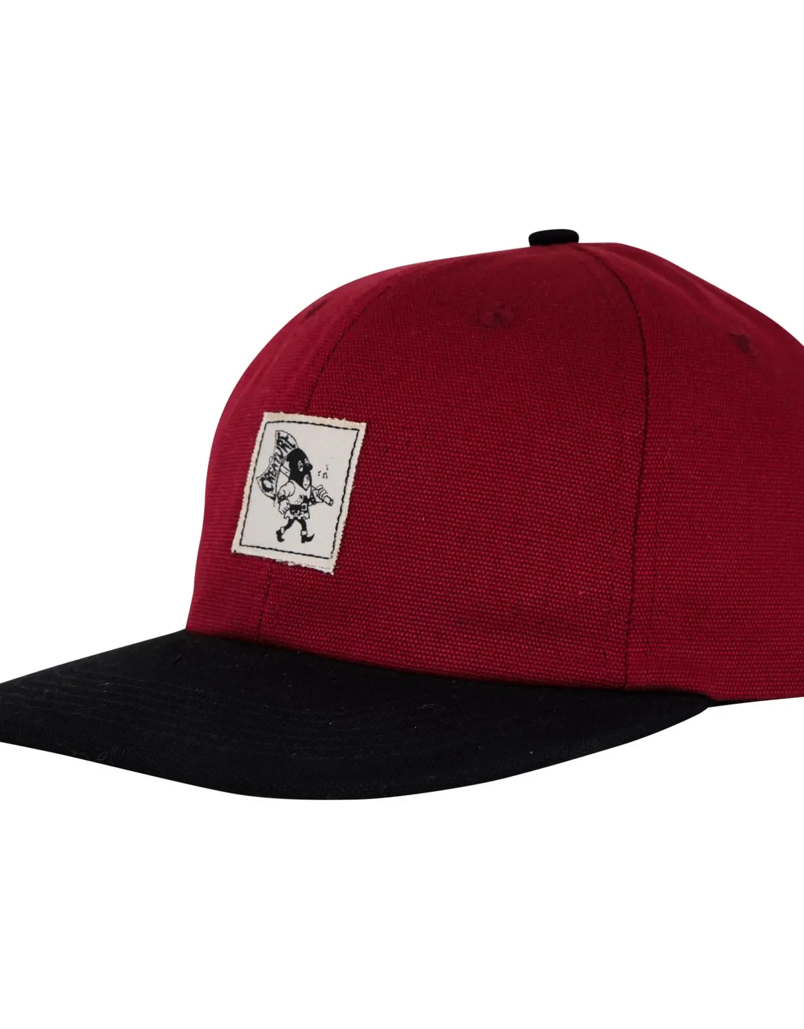 CREATURE Creature 9 to 5 Unstructured Strapback Hat - Maroon