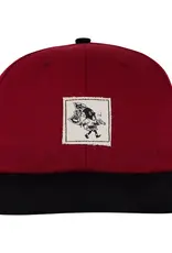 CREATURE Creature 9 to 5 Unstructured Strapback Hat - Maroon