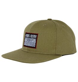 SANTA CRUZ Dressen Celtic Dogs Structured Snapback Hat - Olive
