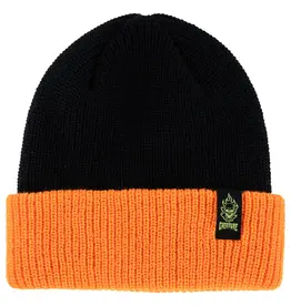 CREATURE Creature Bonehead Label Longshoreman Beanie - Black / Orange