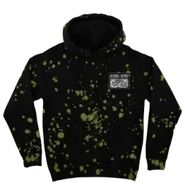 SANTA CRUZ Dressen Celtic Dogs Heavyweight Hoodie - Black Toxic Splatter