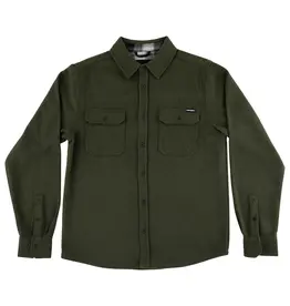 INDEPENDENT Independent Belmont L/S Flannel Top - Heather Forest