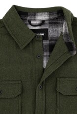 INDEPENDENT Independent Belmont L/S Flannel Top - Heather Forest