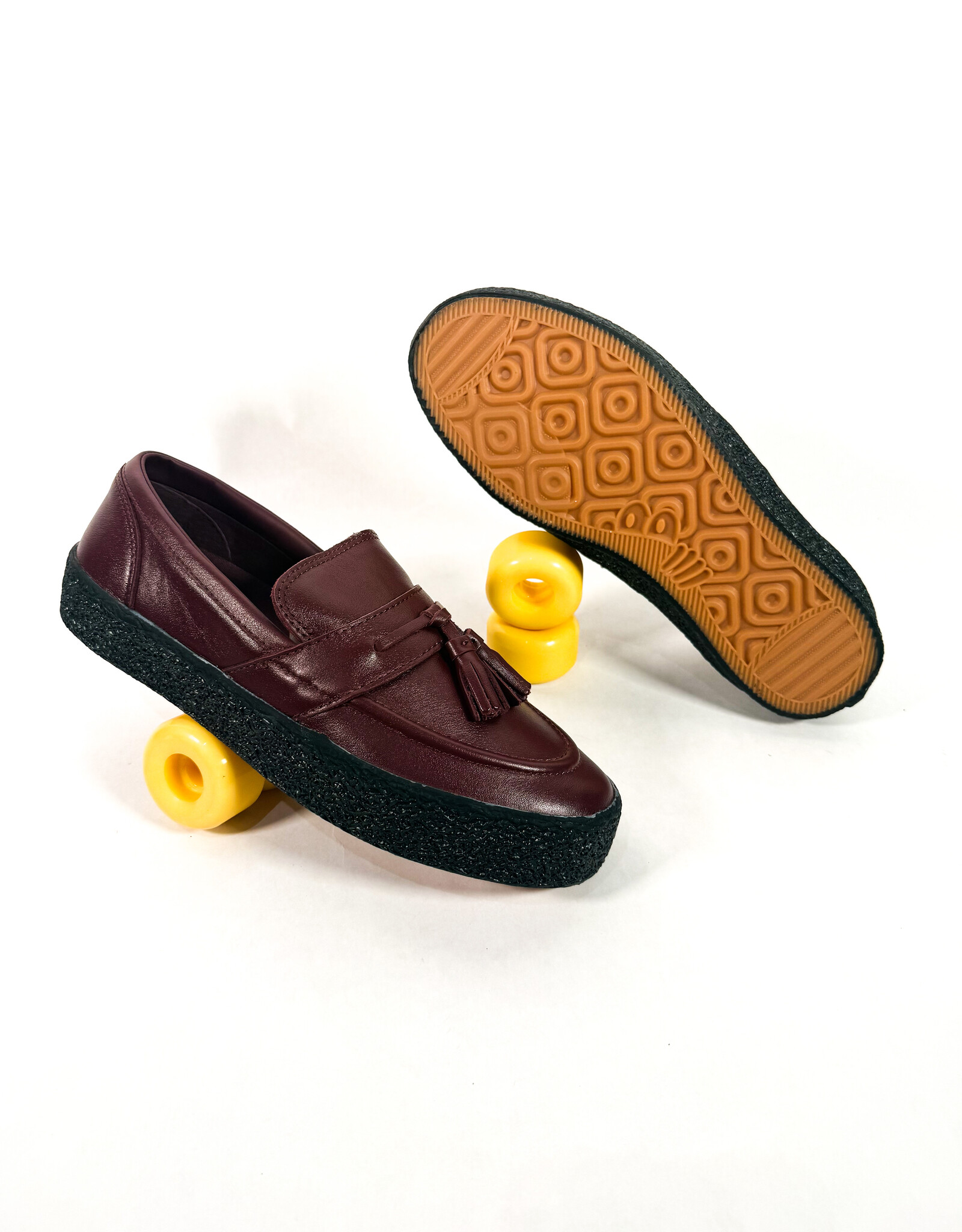 LAST RESORT LAST RESORT VM005 LOAFER LEATHER - OXBLOOD RED/BLACK