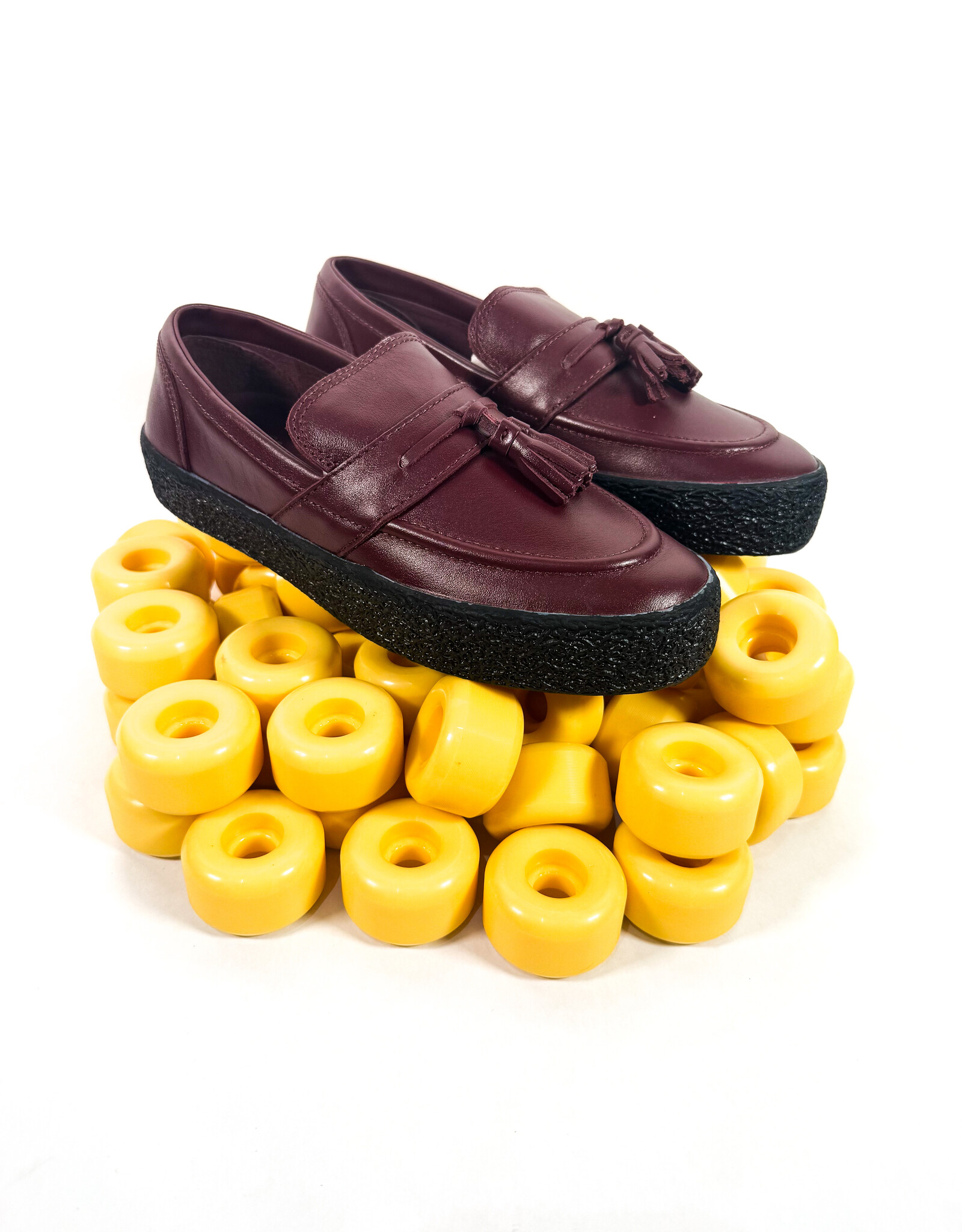 LAST RESORT LAST RESORT VM005 LOAFER LEATHER - OXBLOOD RED/BLACK