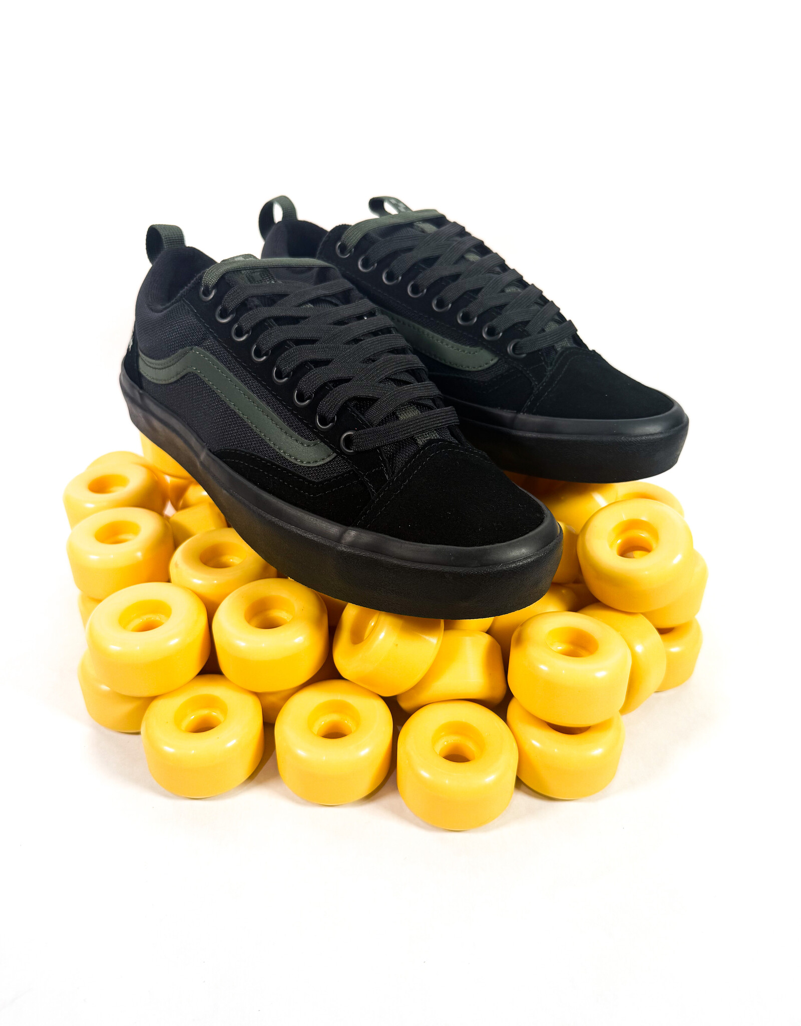 VANS Skate Old Skool 36+ Atiba - Black / Dark Grey