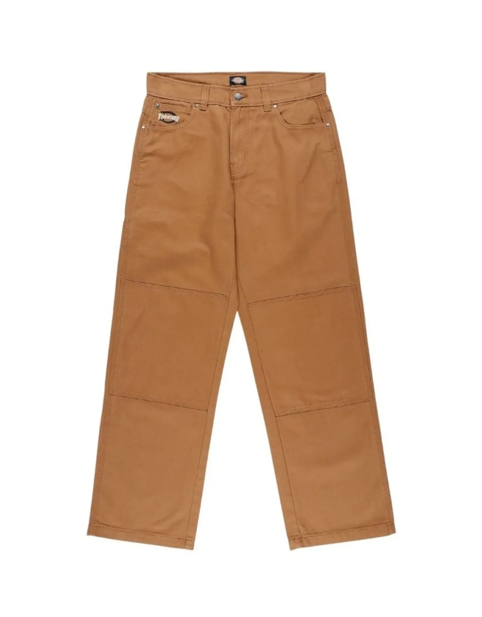 DICKIES Thrasher X Dickies Double Knee Pant - Duck Brown
