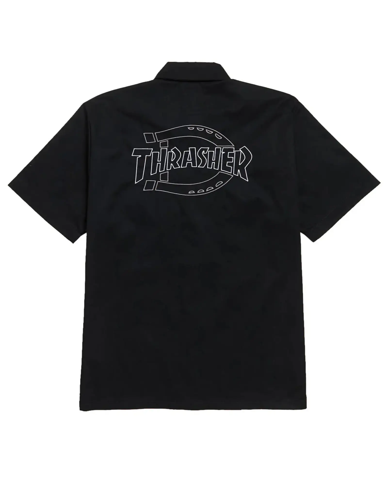 DICKIES Thrasher X Dickies S/S Work Shirt - Black