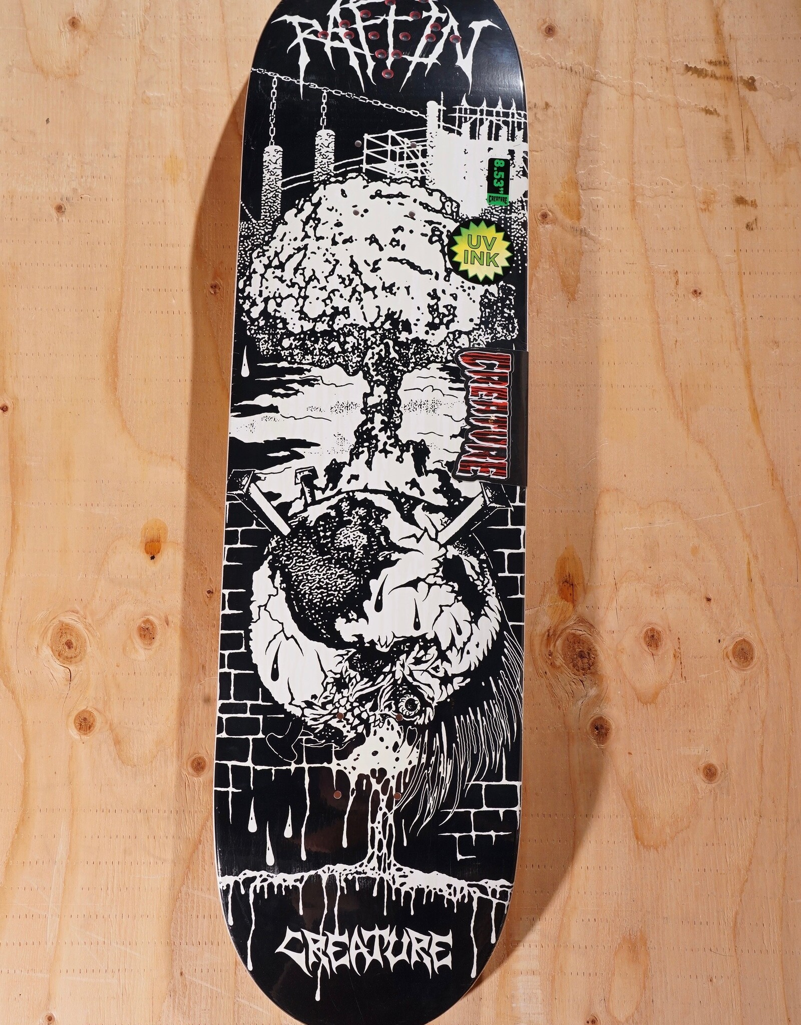 CREATURE Raffin BLKMTL Deck - 8.53
