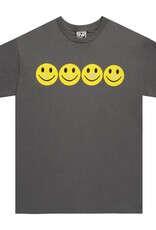 LIMOSINE Glitter Smile Tee - Charcoal