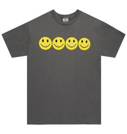 LIMOSINE Glitter Smile Tee - Charcoal