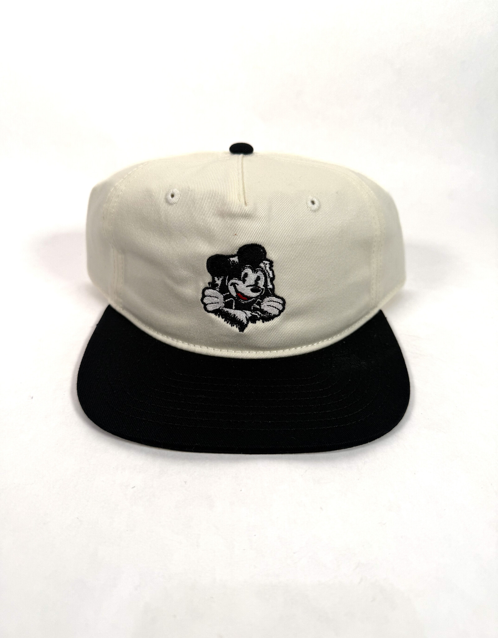 KINGSWELL Mouse Ripper Two-Tone Six Panel Snapback Hat - Black