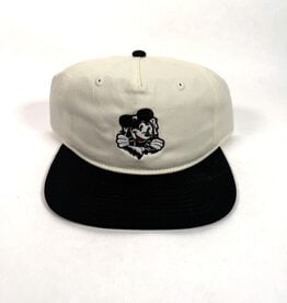 KINGSWELL Mouse Ripper Two-Tone Six Panel Snapback Hat - Black