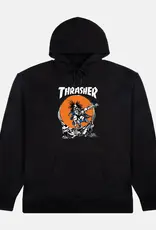 THRASHER Skate Outlaw Hoodie - Black