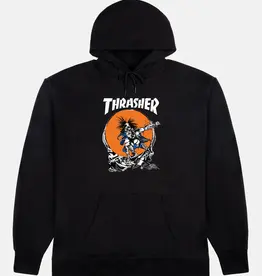 THRASHER Skate Outlaw Hoodie - Black
