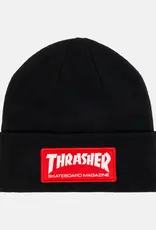 THRASHER Skate Mag Patch Beanie - Black