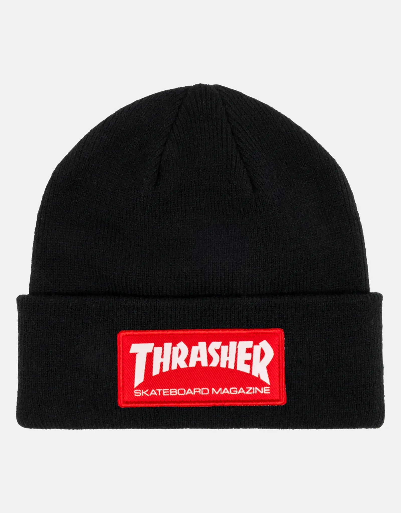 THRASHER Skate Mag Patch Beanie - Black