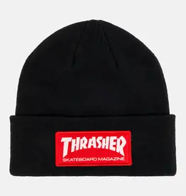 THRASHER Skate Mag Patch Beanie - Black