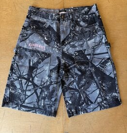 KINGSWELL KINGSWELL SCRIPT JORT - GREY/CAMO