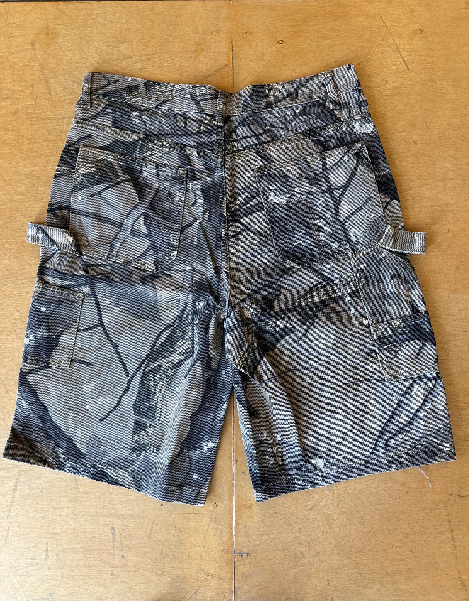 KINGSWELL KINGSWELL SCRIPT JORT - GREEN/CAMO