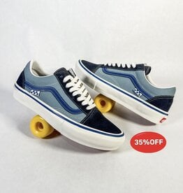 VANS SKATE OLD SKOOL ELIJAH BERLE - VINTAGE BLUE VANS SKATE OLD SKOOL ELIJAH BERLE - VINTAGE BLUE