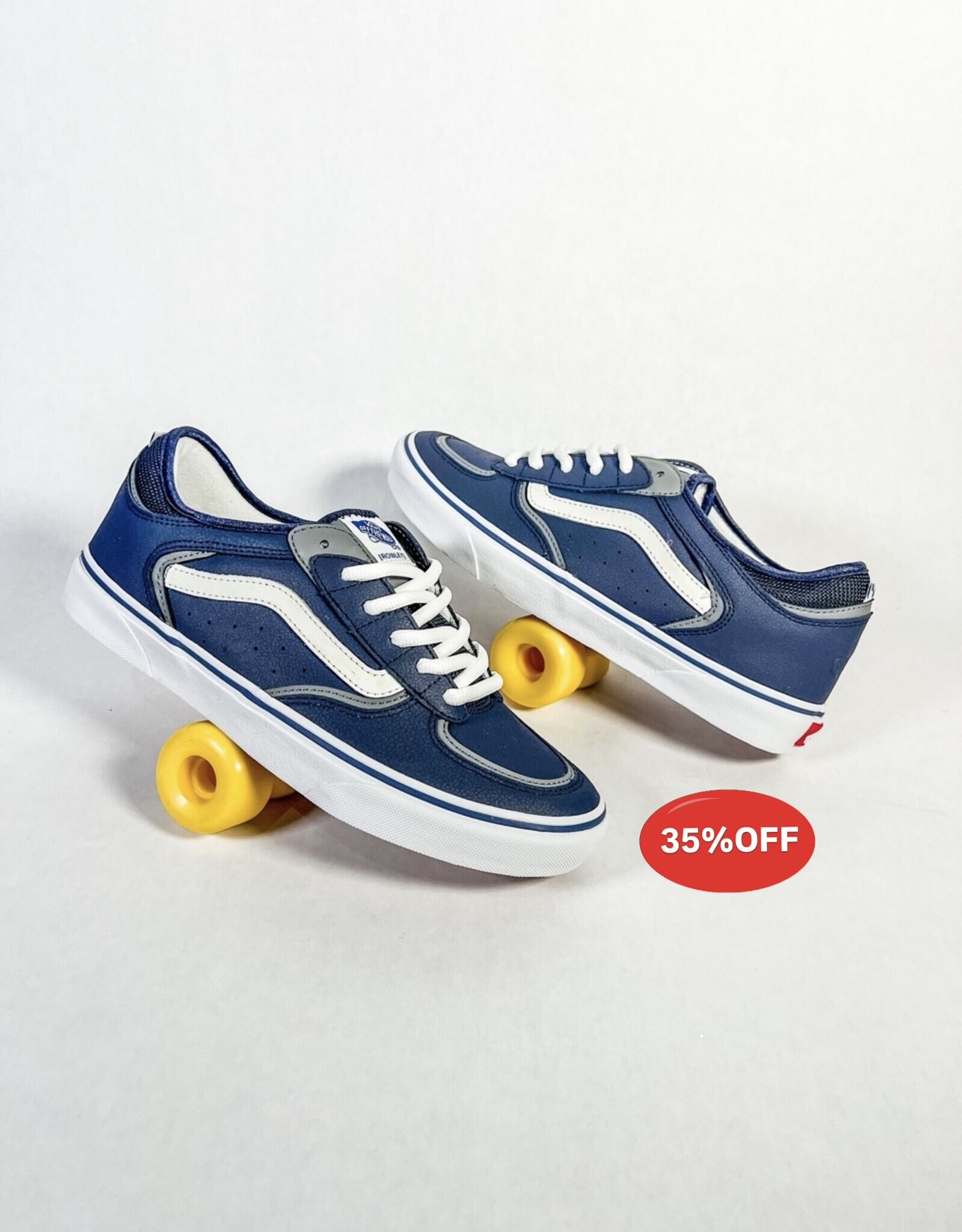 VANS SKATE ROWLEY 25TH ANNIVERSARY - NAVY/WHITE