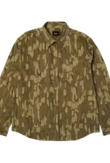 HUF Warped Camo Corduroy Shirt - Muted Camo