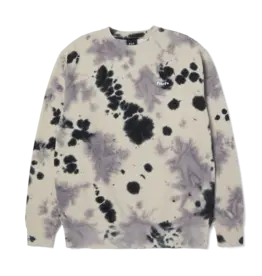 HUF Tie Dye 89 Logo Crew - Navy