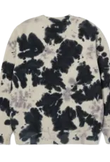 HUF Tie Dye 89 Logo Crew - Navy