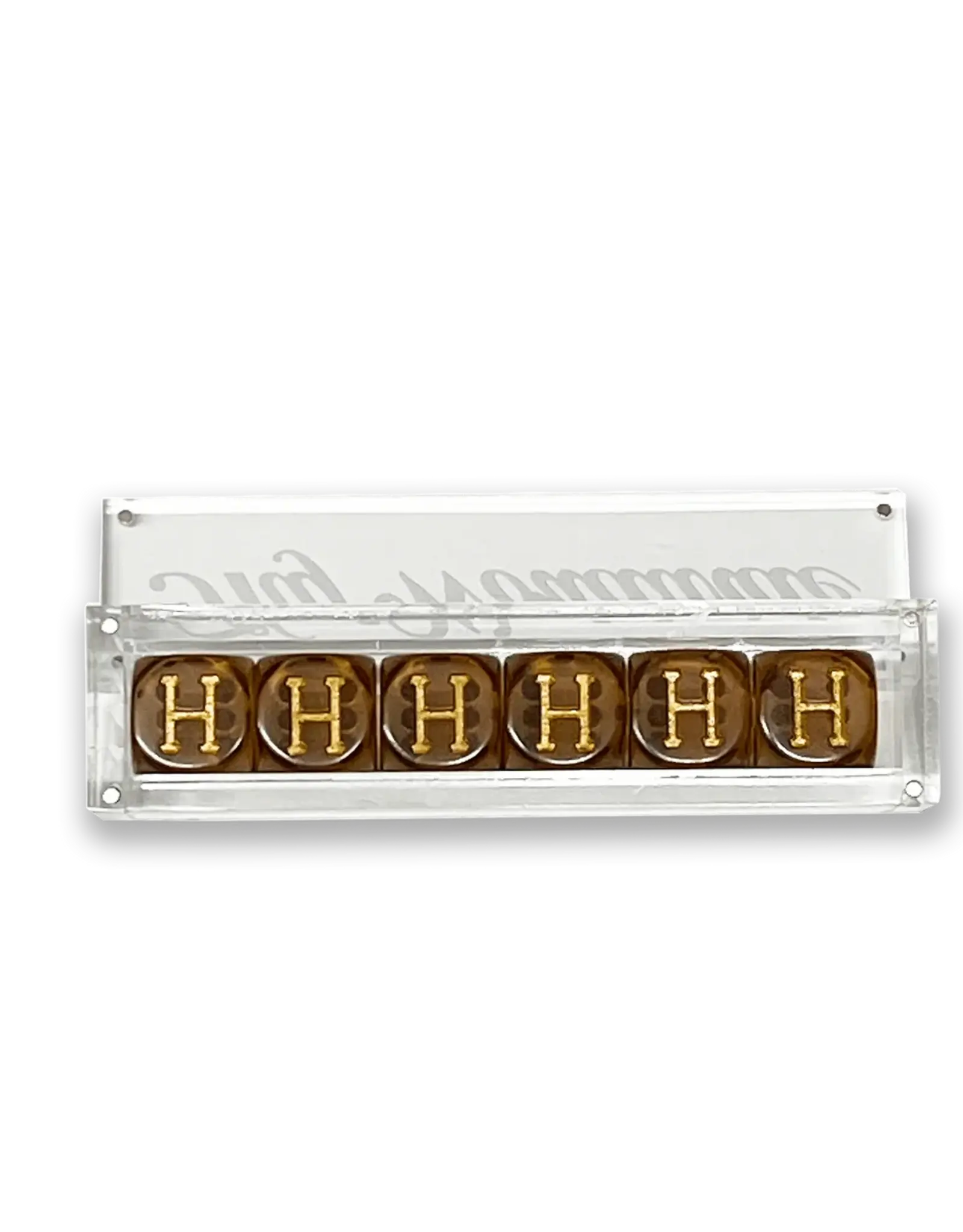 Lux Dice Set - Brown