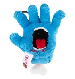 SANTA CRUZ Screaming Hand Plush Keychain - Blue