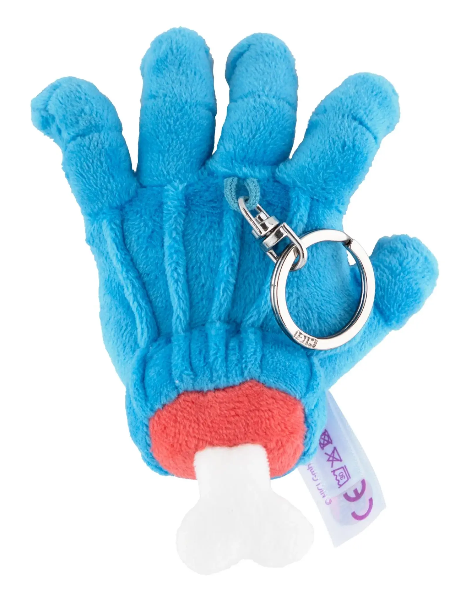 SANTA CRUZ Screaming Hand Plush Keychain - Blue