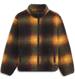 VANS Heights Sherpa Full Zip Jacket - Black / Heritage