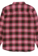 VANS Bixby Plaid Flannel Shirt - Coal Brown / Pink Dawn