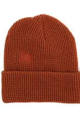 VANS MTE Olmstead Waffle Beanie - Brick Red