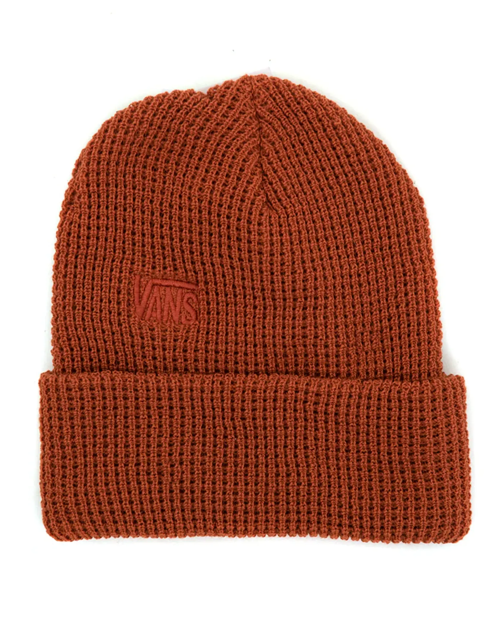 VANS MTE Olmstead Waffle Beanie - Brick Red