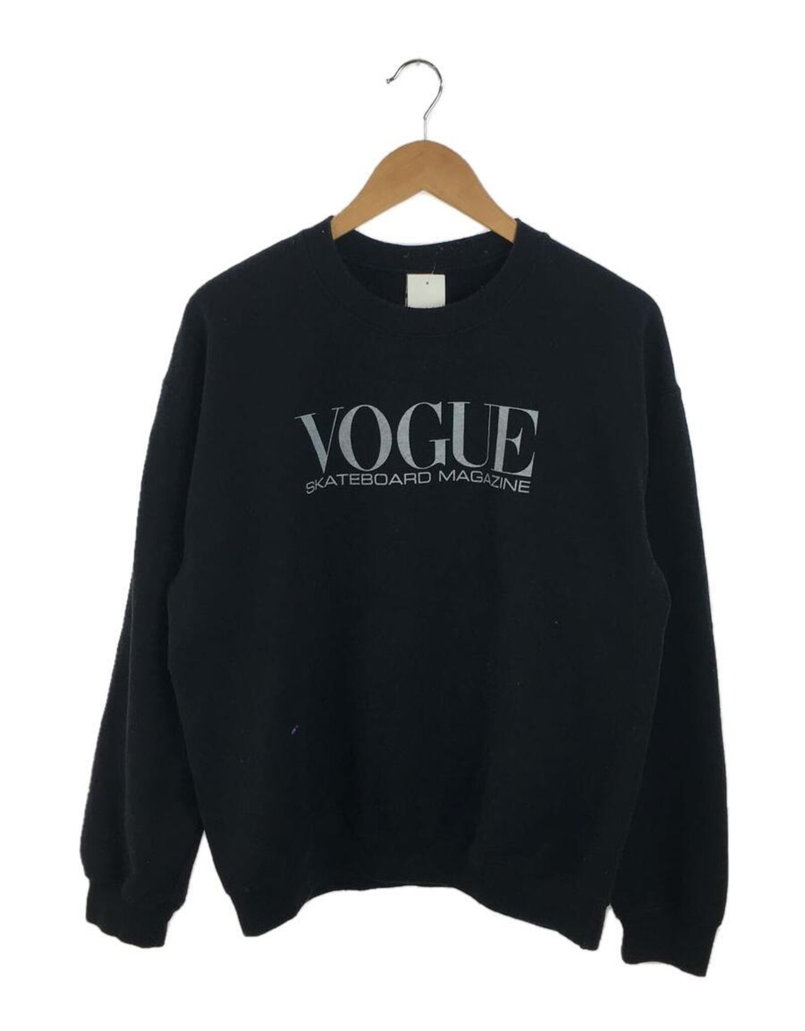 DEAR SKATING Dear Skating Vogue Skateboard Magazine Crew - Black