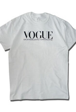 DEAR SKATING Dear Skating Vogue Skateboard Magazine Tee - White
