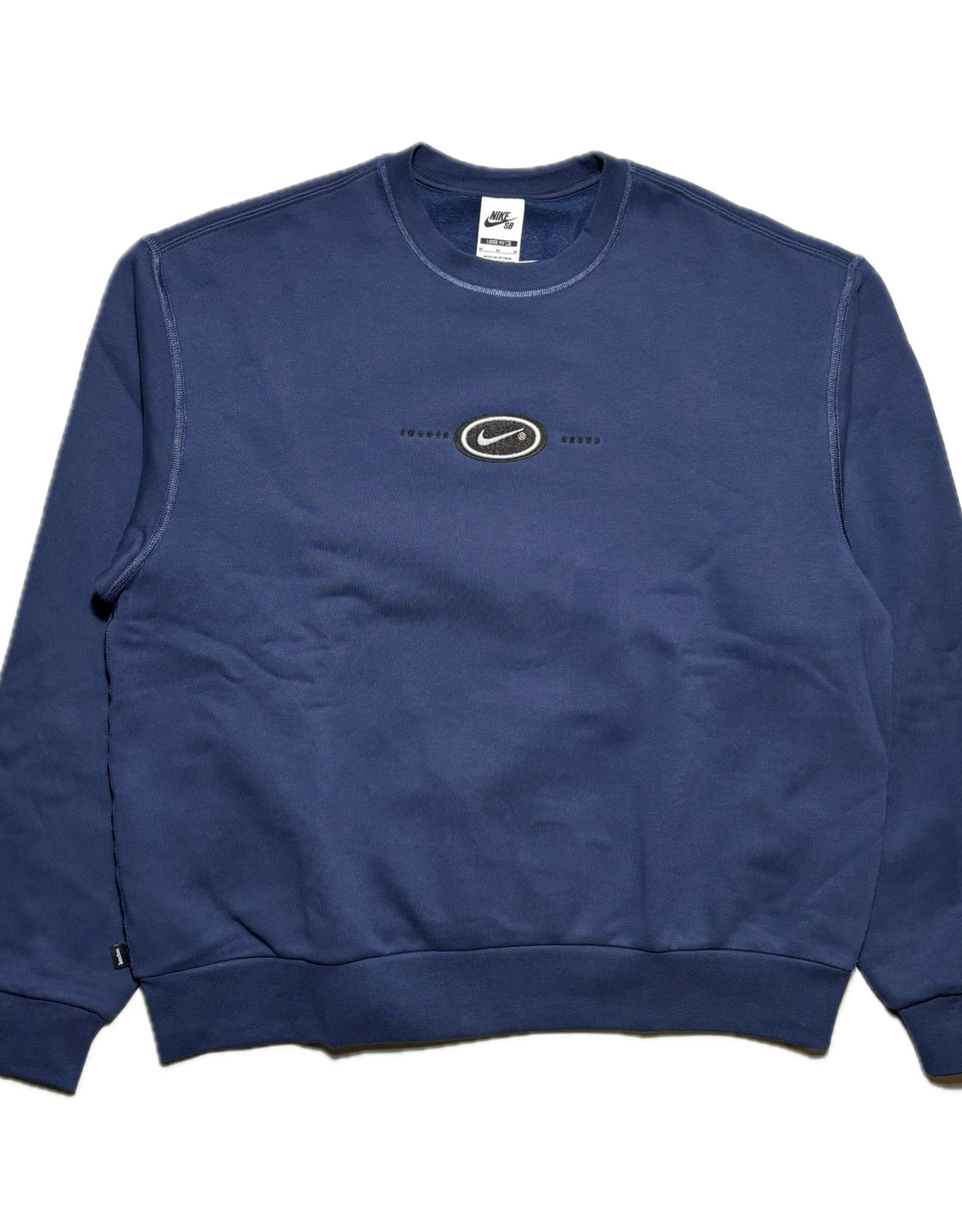 NIKE SB x Eric Koston Fleece Skate Crew - Midnight Navy