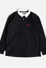 POETS Rugby With Embroidered Logo - Black