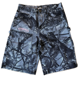 KINGSWELL KINGSWELL SCRIPT JORT - GREY/CAMO