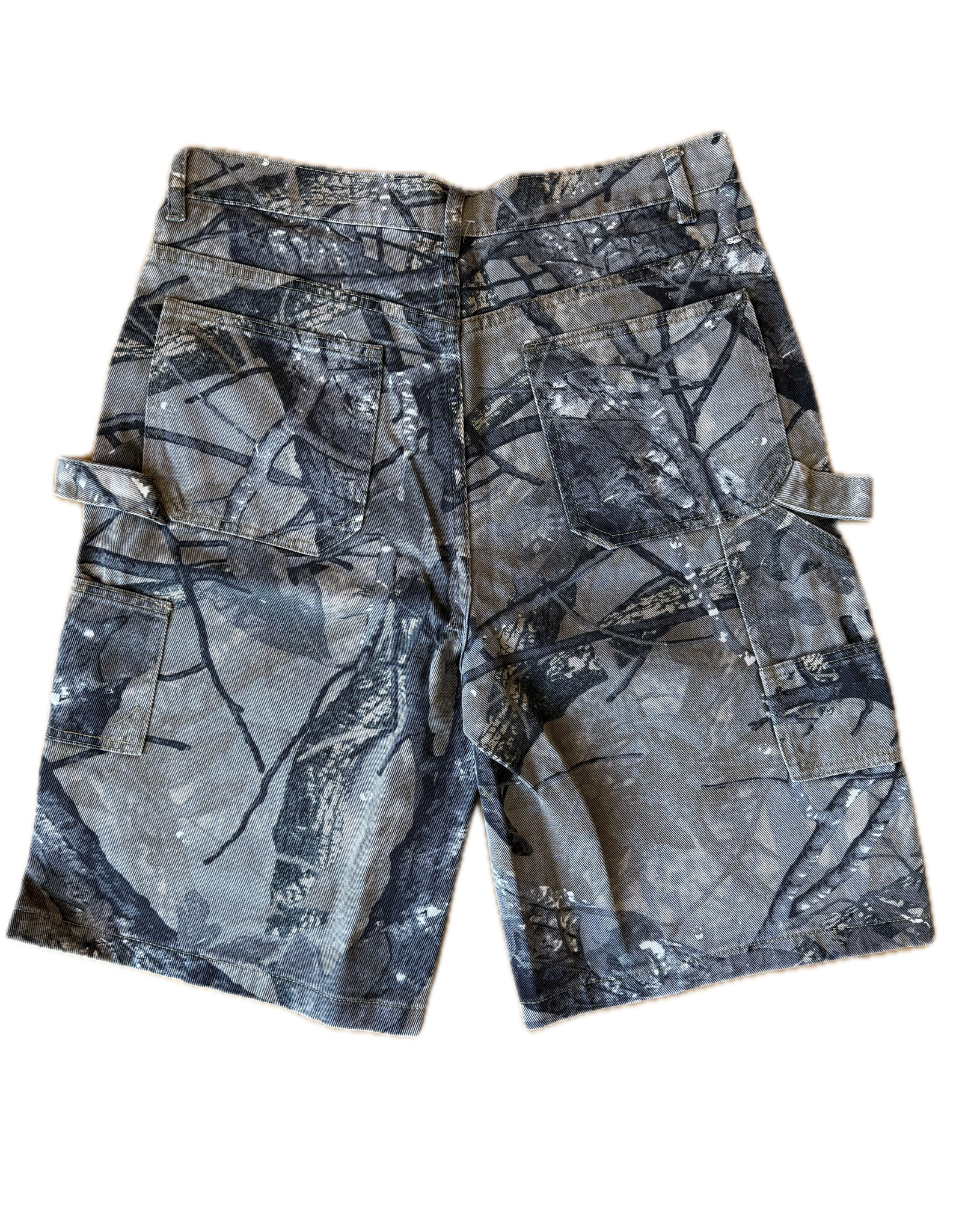 KINGSWELL KINGSWELL SCRIPT JORT - GREEN/CAMO