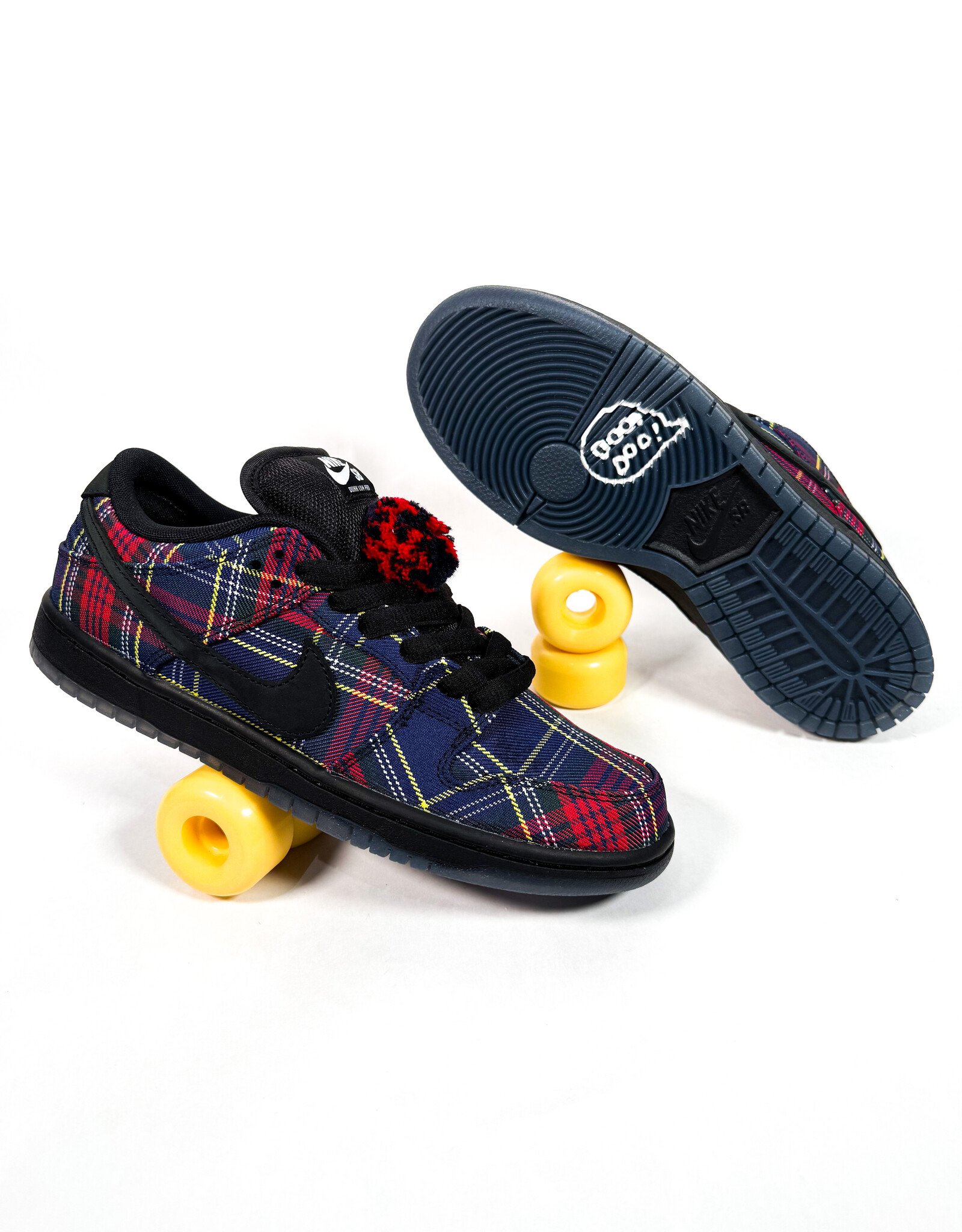 NIKE SB Dunk Low Pro QS Nardwuar - University Red / Black