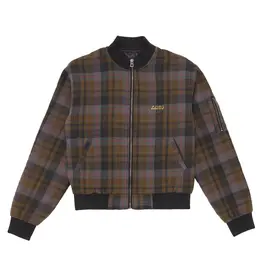 LAZO Lazo Plaid Bomber Jacket