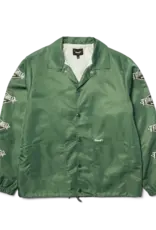 Thrasher X Huf Logo Jacket - Forest Green