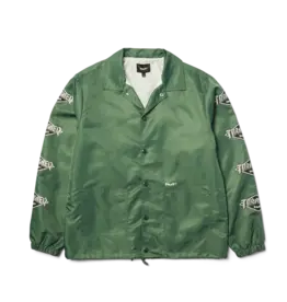 Thrasher X Huf Logo Jacket - Forest Green