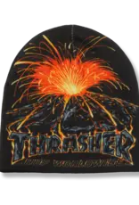 Thrasher X Huf Meltdown Reversible Beanie - Black