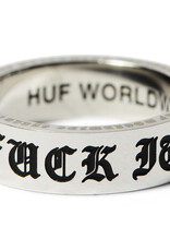 HUF Old E Ring - Silver Stainless Steel
