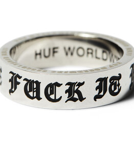 Old E Ring - Silver Stainless Steel